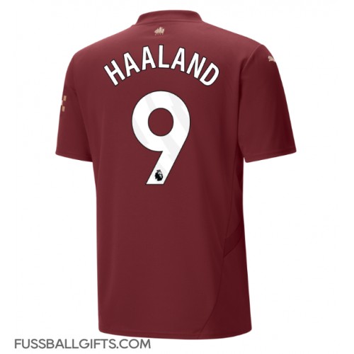 Manchester City Erling Haaland #9 Fußballbekleidung 3rd trikot 2024-25 Kurzarm